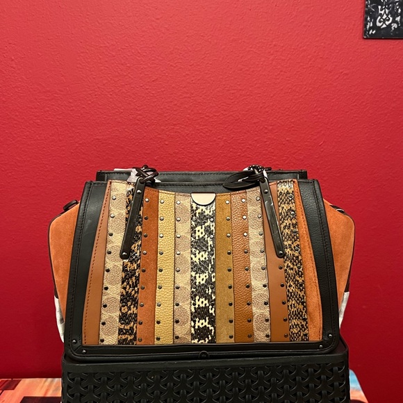 NWT Coach Dreamer with Patchwork Detail - Picture 3 of 15